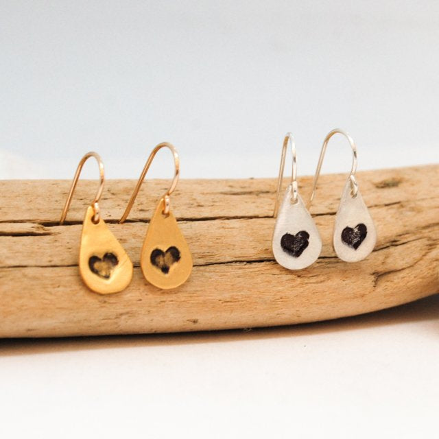 Heart Hook Earrings