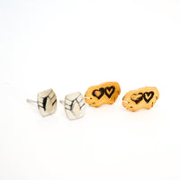 Embrace your journey "Our Hearts" Stud Earrings