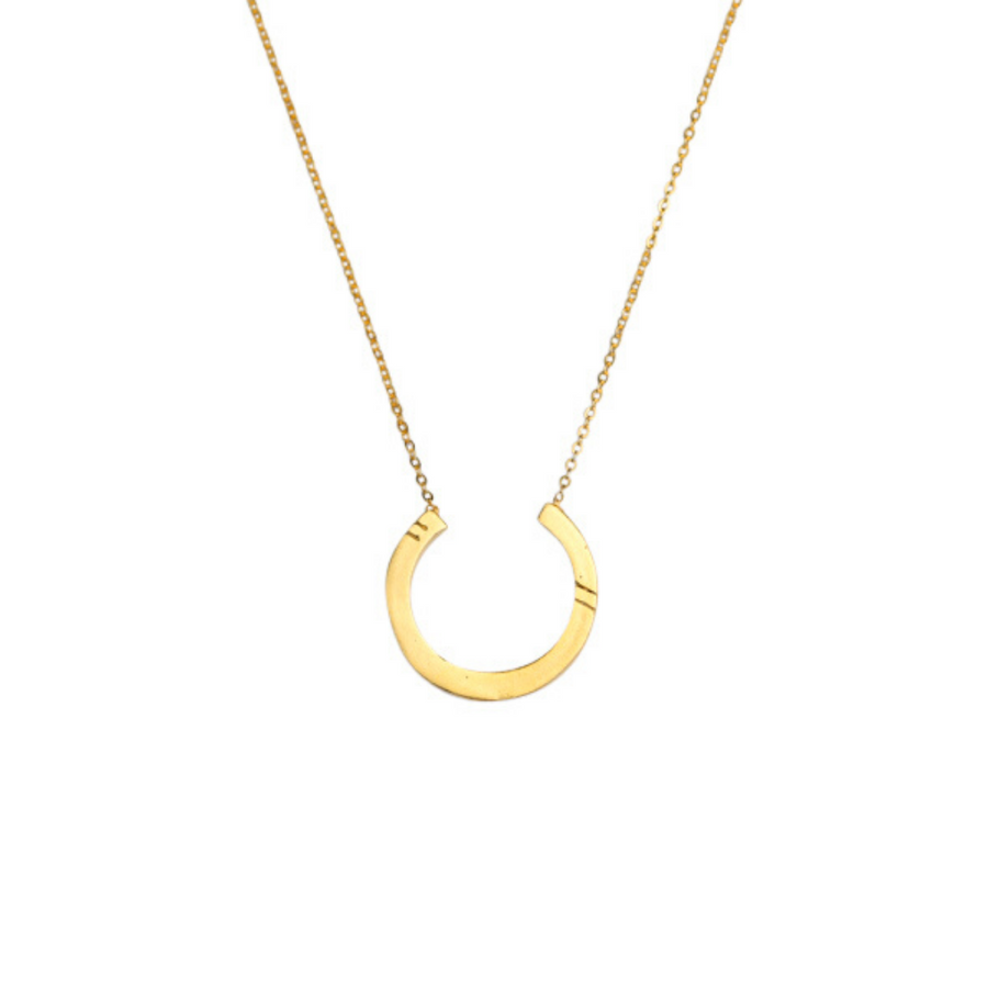 Elan Horseshoe Necklace - Large