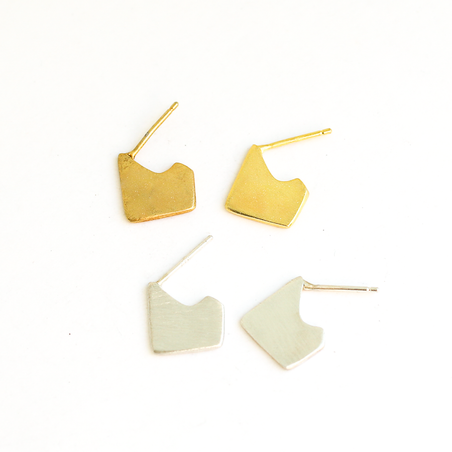 Shield - Diamond Studs